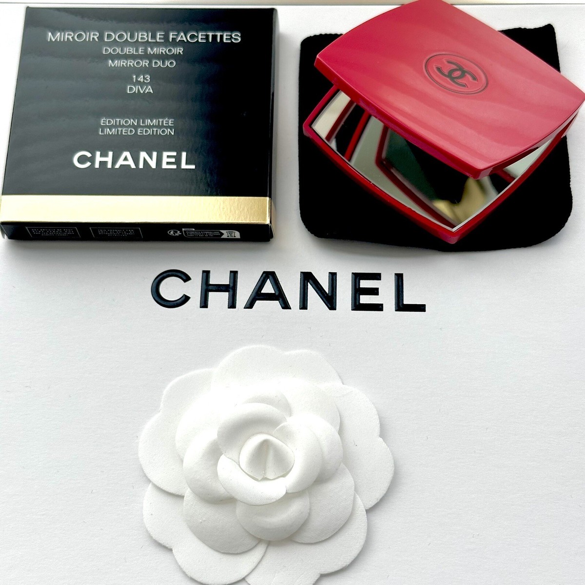 Chanel Double Mirror Code Couleur Diva Limited Edition Fuchsia