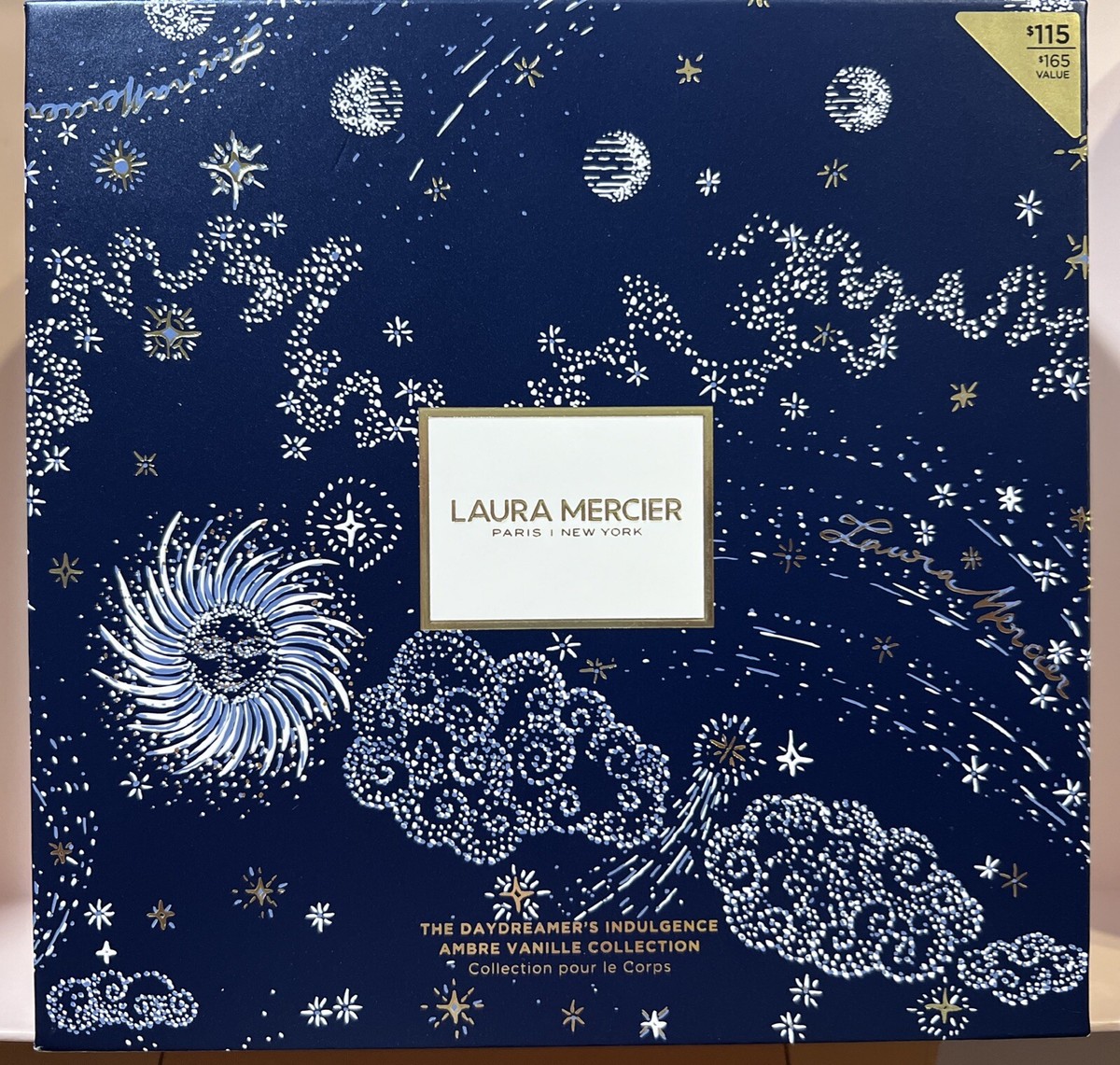 Laura Mercier AMBRE VANILLE Collection 2 pc Gift NEW Body Oil Eau