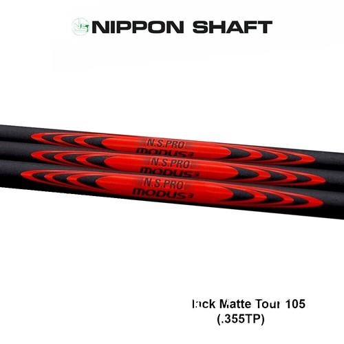 Nippon NS Pro Modus 3 Black Matte Tour 105 - S Flex Steel Iron