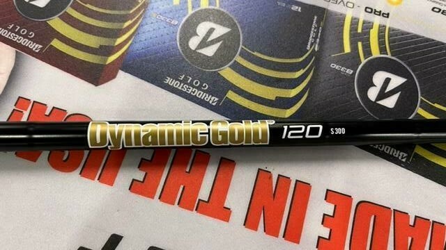 New True Temper DYNAMIC GOLD 120 S300 BLACK ONYX Heat Transfer