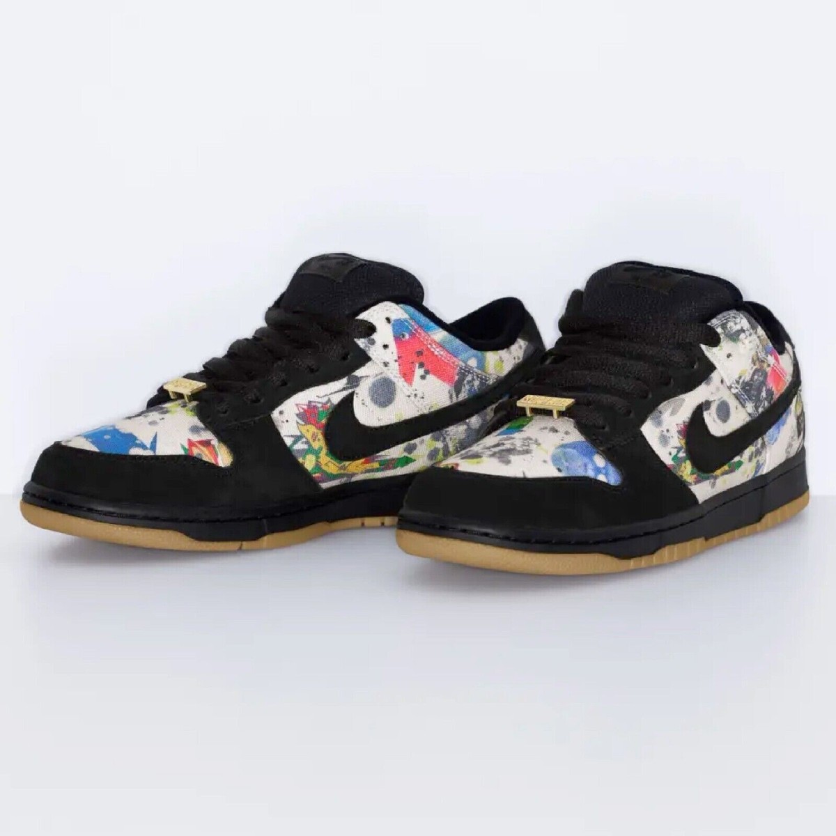 Nike SB Dunk Low Supreme Rammellzee (Size 8.5,10.5) Same Day Ship