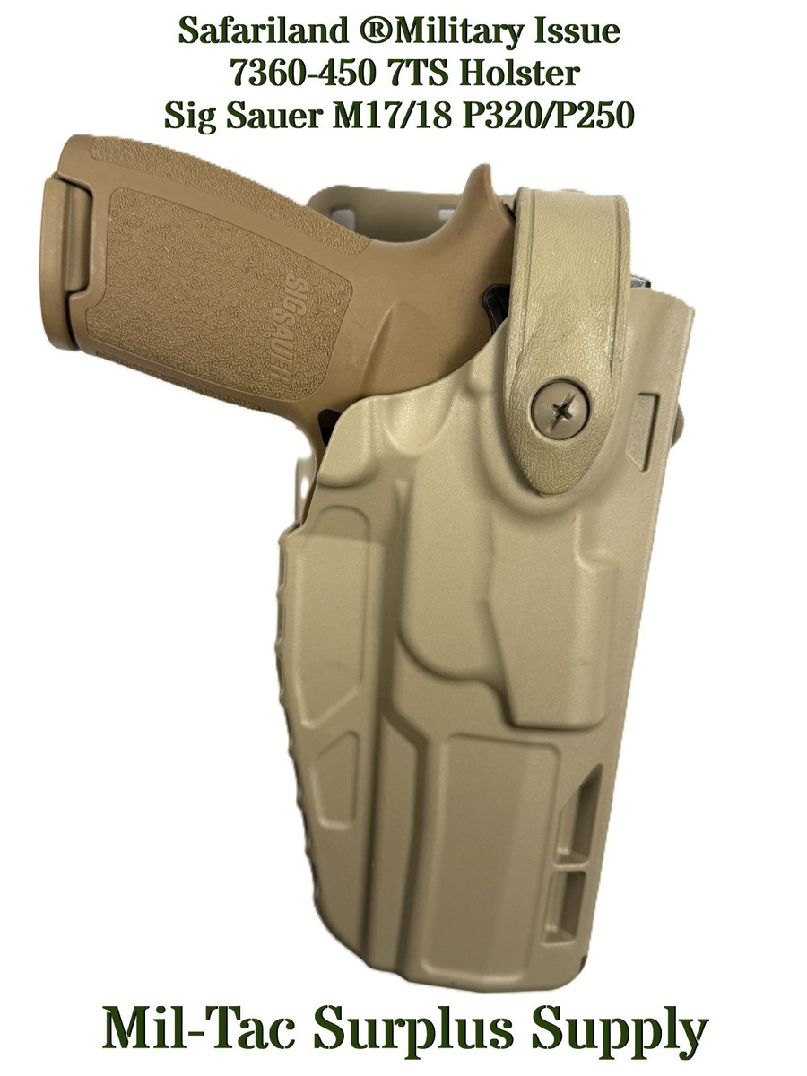 Safariland® Military Issue 7360-450 7TS Holster - Sig Sauer M17/18