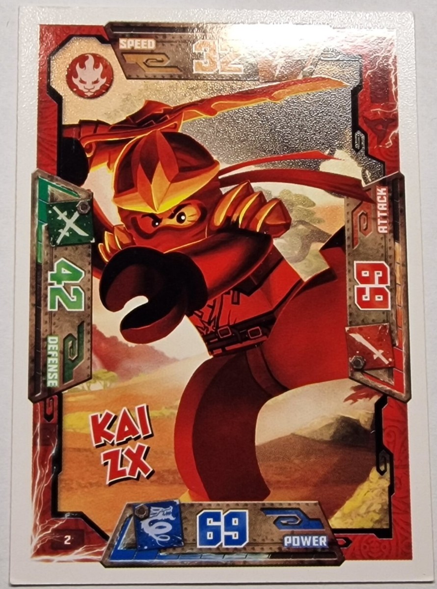 LEGO Ninjago SERIES 1 TCG Kai Zx | eBay