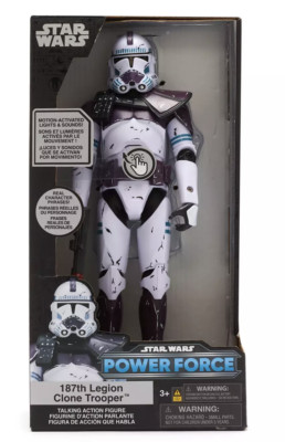 Disney Parks Star Wars 187th Legion Clone Trooper Power Force