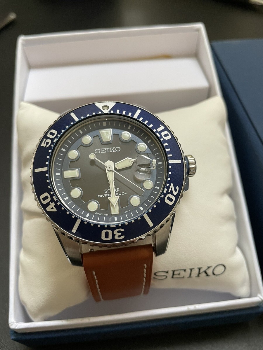 Seiko Prospect Solar Air Diver V157-0BT0 | eBay