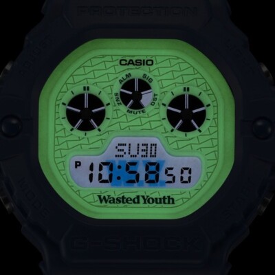 CASIO G-SHOCK DW-5900WY-2JR Wasted Youth Collaboration Quartz Blue