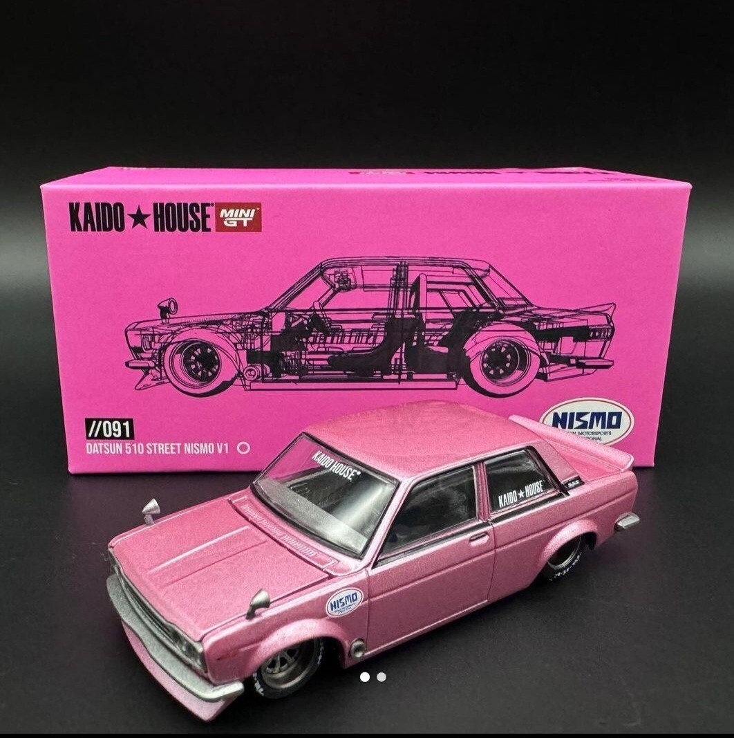 In Stock- Kaido House x Mini GT 1:64 Datsun 510 Street KAIDO GT V1