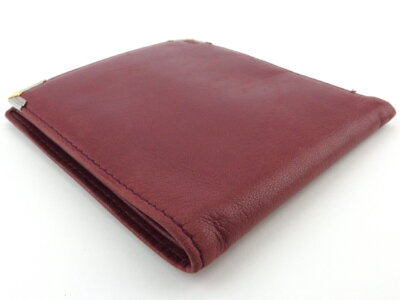 ディオール 二つ折り 財布 ミニ財布 レディース メンズ ボルドー