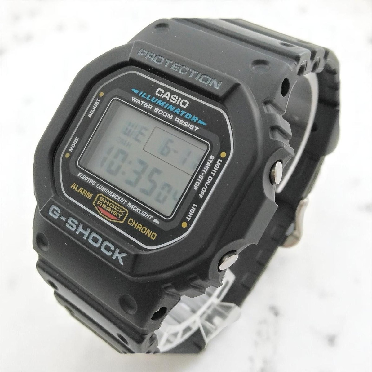 CASIO G-Shock GW-5000-1JF Black Men's Watch Digital Solar Tough | eBay