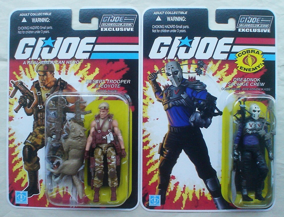 DUSTY & KAOS GI Joe Collectors Club FSS 7.0 Hasbro Dreadnok 1:18 4