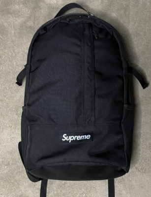 SS18 Supreme Backpack - Black - AUNTHENTIC ✓ | eBay