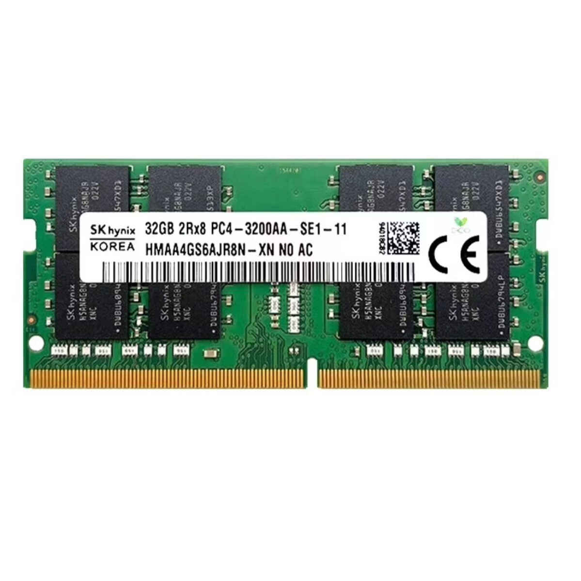 New SK Hynix 32GB DDR4 3200MHz PC4-25600 262-Pins 2RX8 Laptop