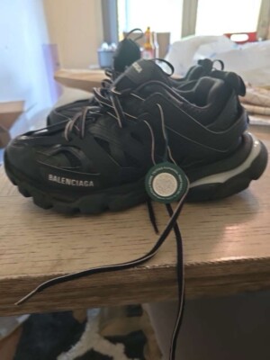 Size 7 - Balenciaga Track LED Sneaker Black | eBay