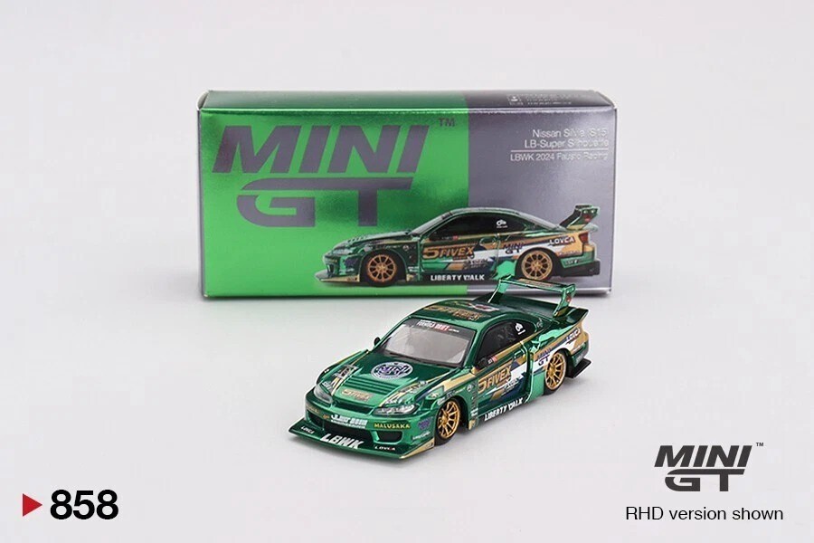 Mini GT Nissan Silvia S15 LB-Super Silhouette LBWK 2024 Fausto