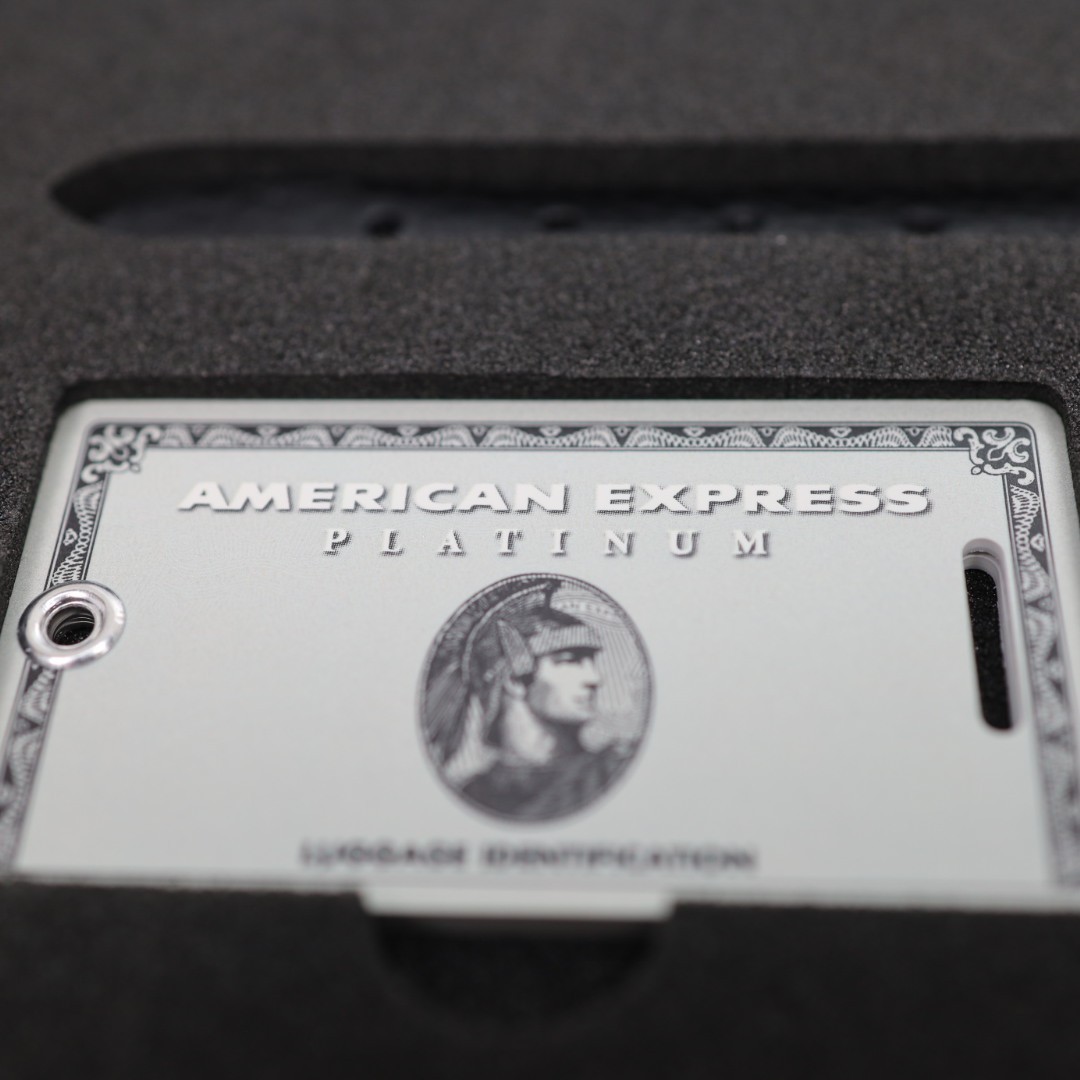 New American Express Platinum card holders limited Luggage Name