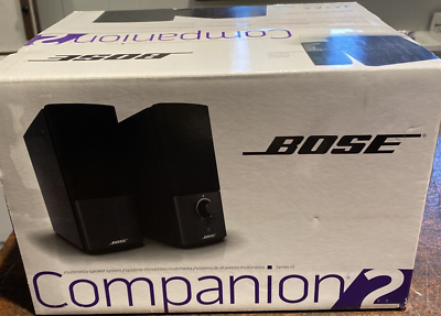 Bose Companion 2 Series III Multimedia Desktop Laptop PC Speaker