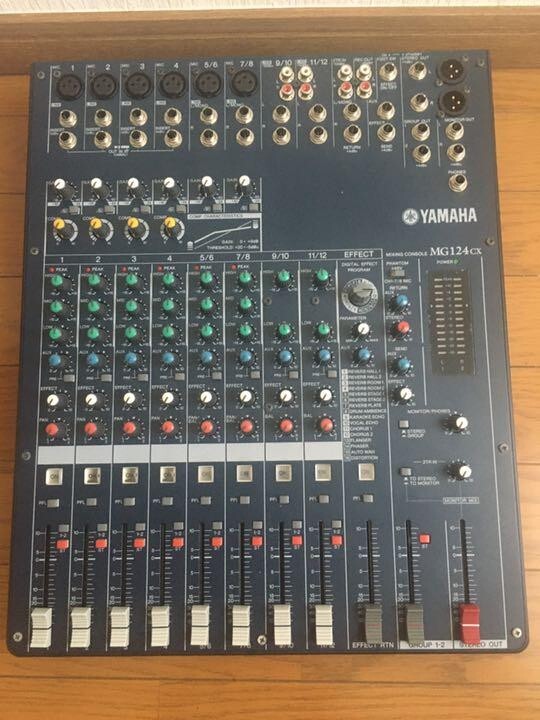 Yamaha MG124CX 12-Channel Stereo Mixer Used from Japan | eBay
