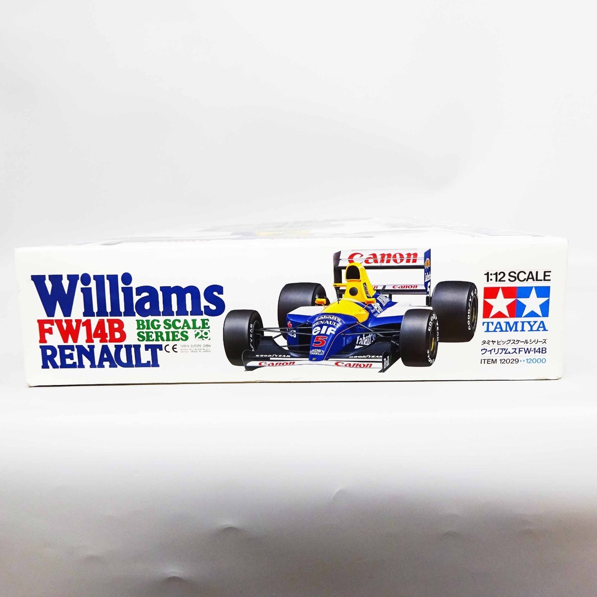 Tamiya 1/12 Williams FW14B Renault #1992 World Champion Plastic