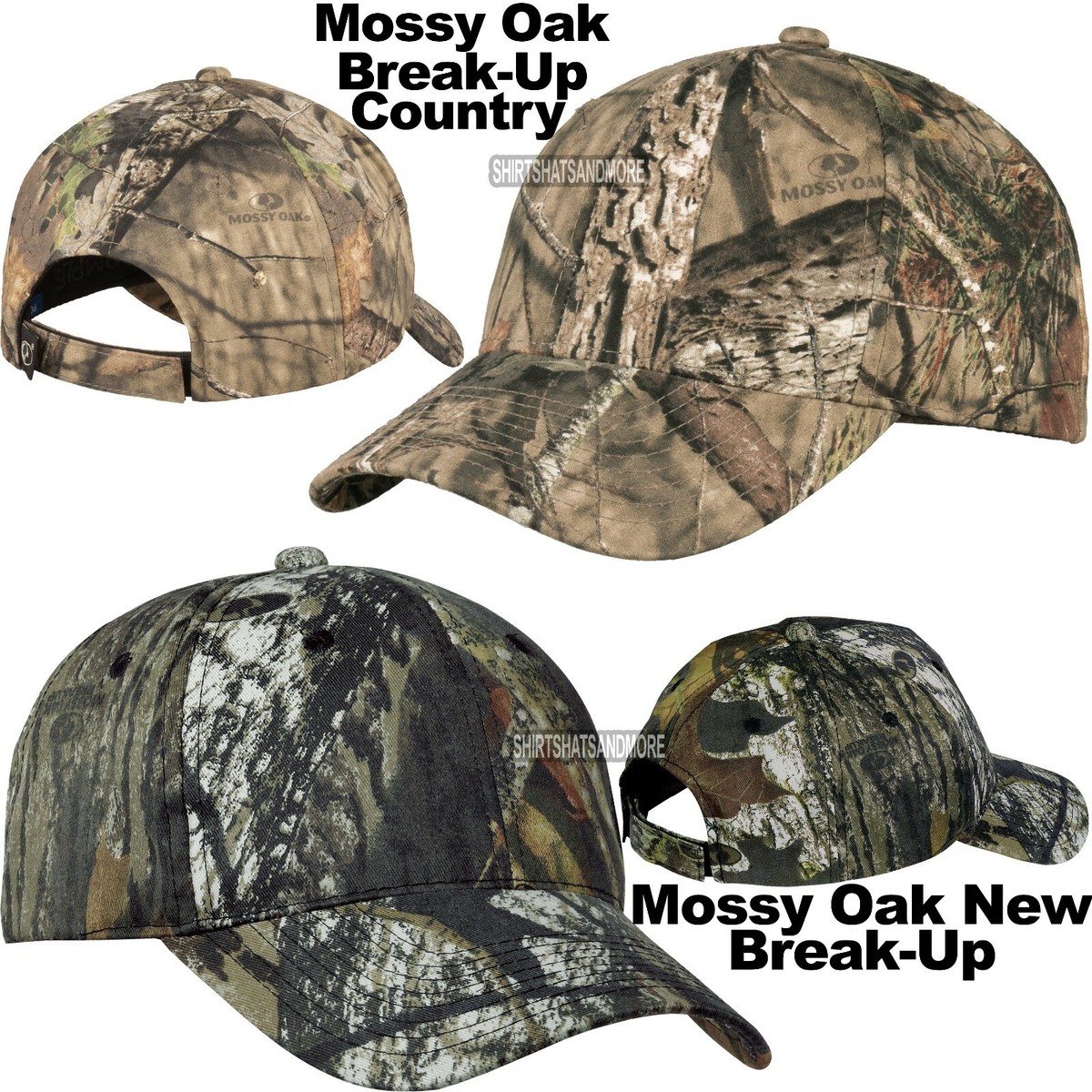 Mossy Oak New Break-Up, Country Camo Hat Baseball Cap Hunting