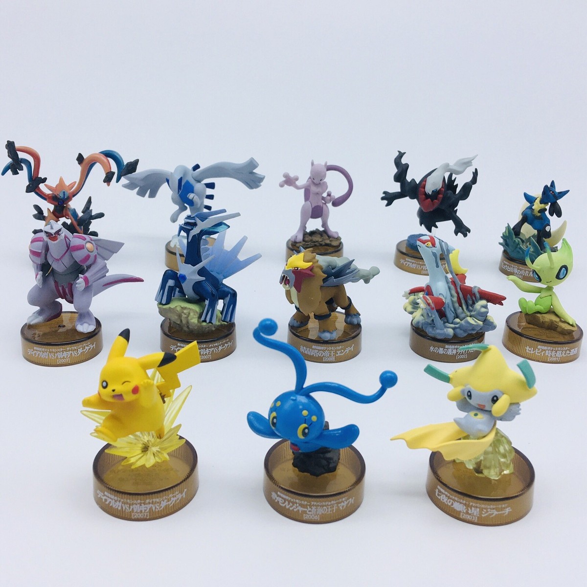 Pokémon Mini Figure 13 Complete Set 2007 NINTENDO JAPAN KAIYODO