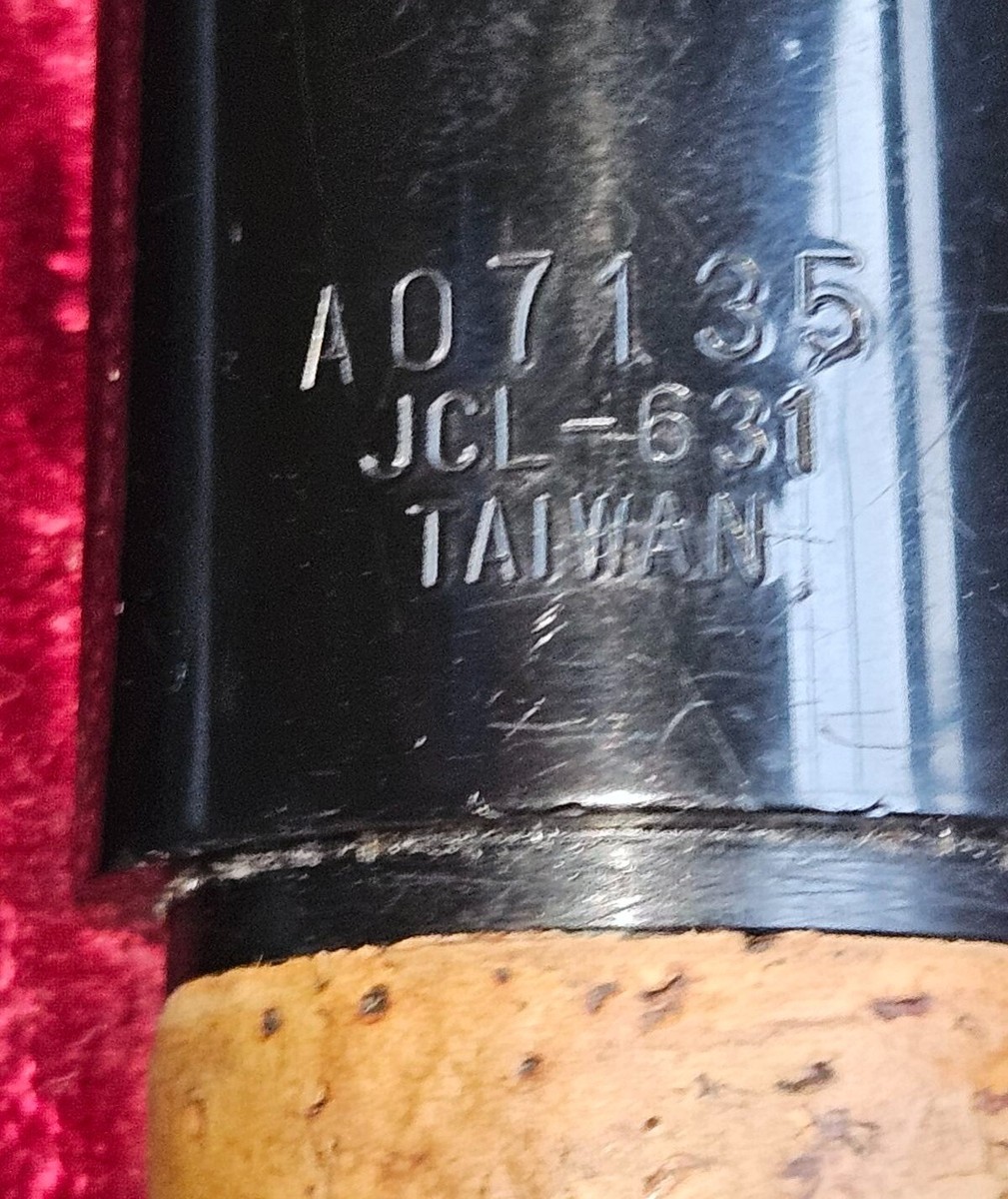 Jupiter JCL-631 Clarinet. Good Condition. With case and mouthpiece