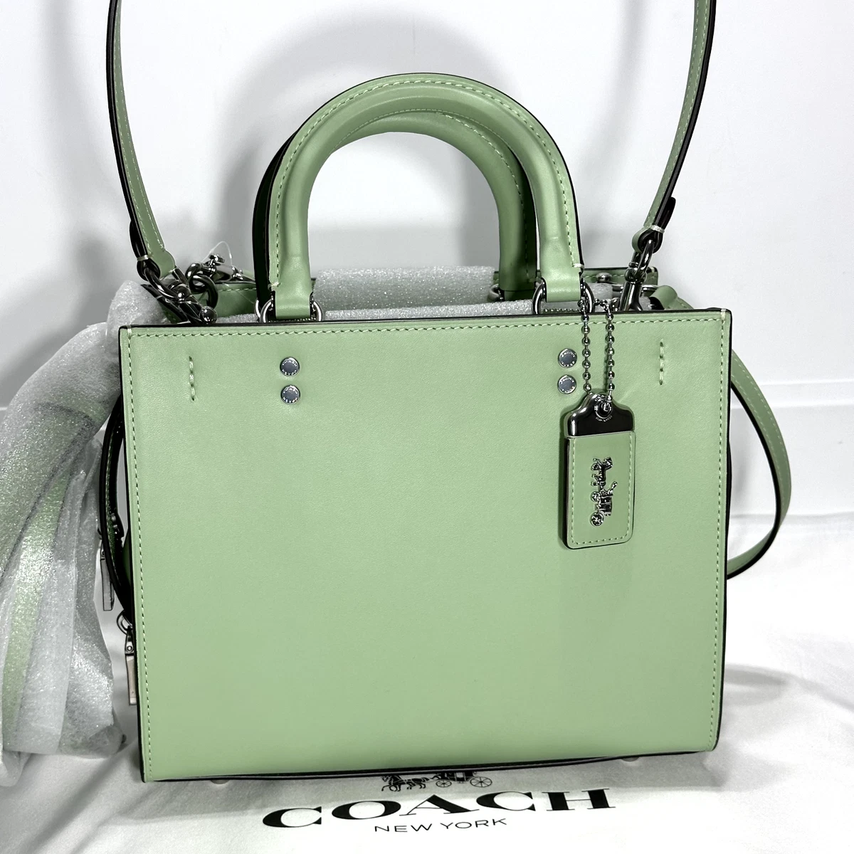 Coach ショルダーバッグ グリーンバッグ & ハンドバッグ 女性用 | eBay