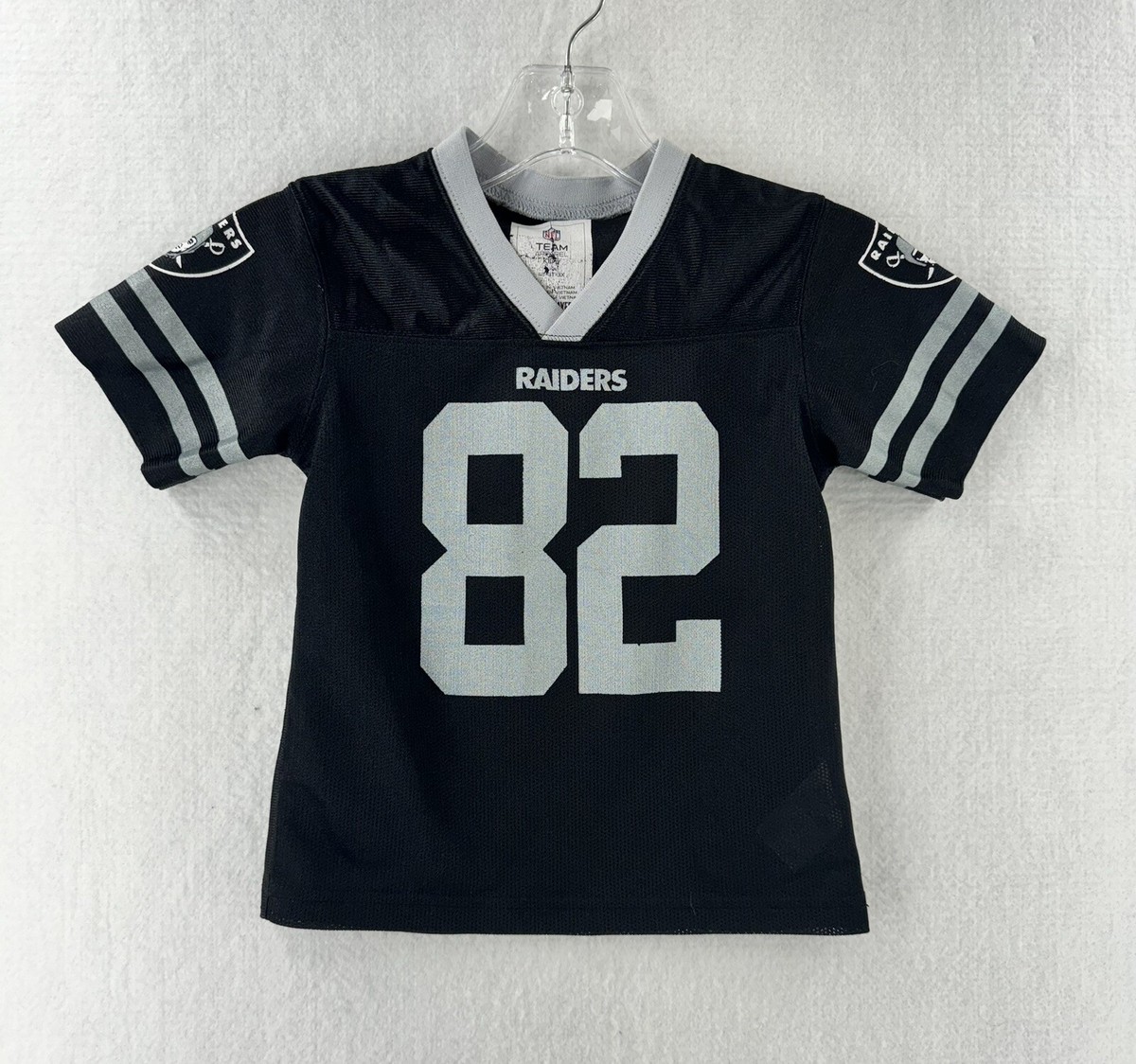 Oakland Raiders NFL Jordy Nelson #82 Football Jersey Youth Kids 4T