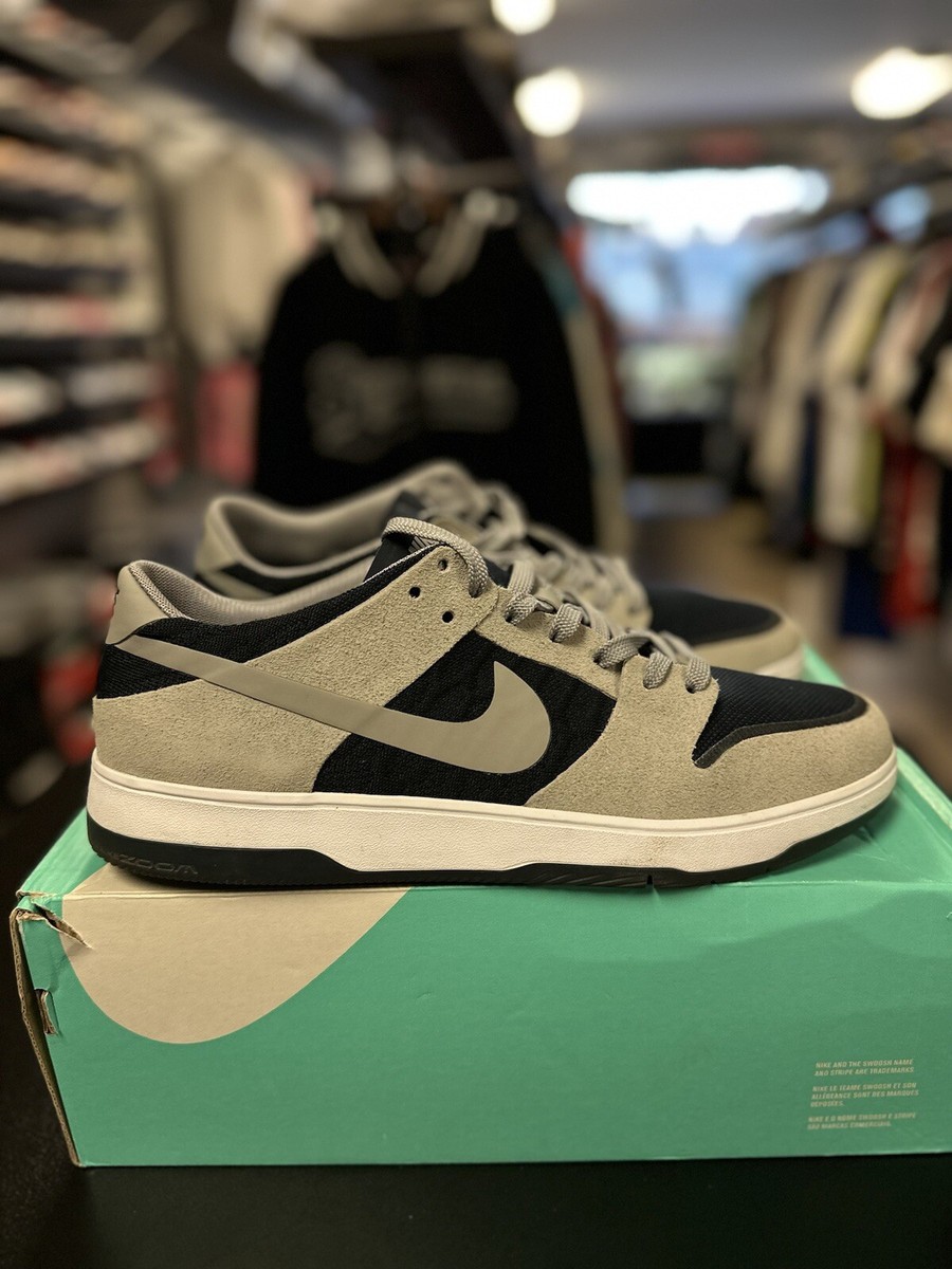 NIKE SB ZOOM DUNK LOW ELITE 864345-004 MEDIUM GREY OBSIDIAN MEN'S