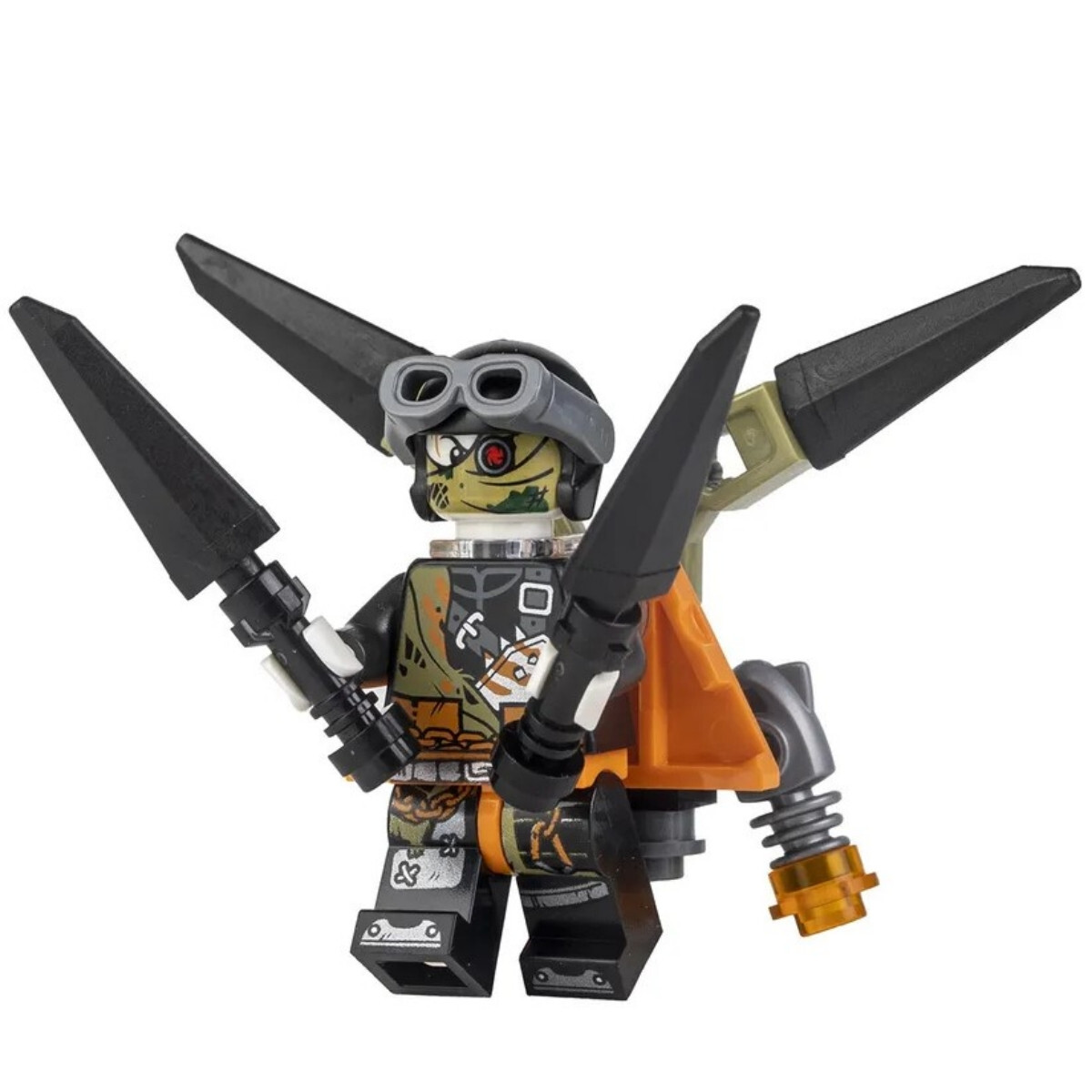 new LEGO NINJAGO Hunted Minifig 891844 Foil Pack - Nitro, Masters