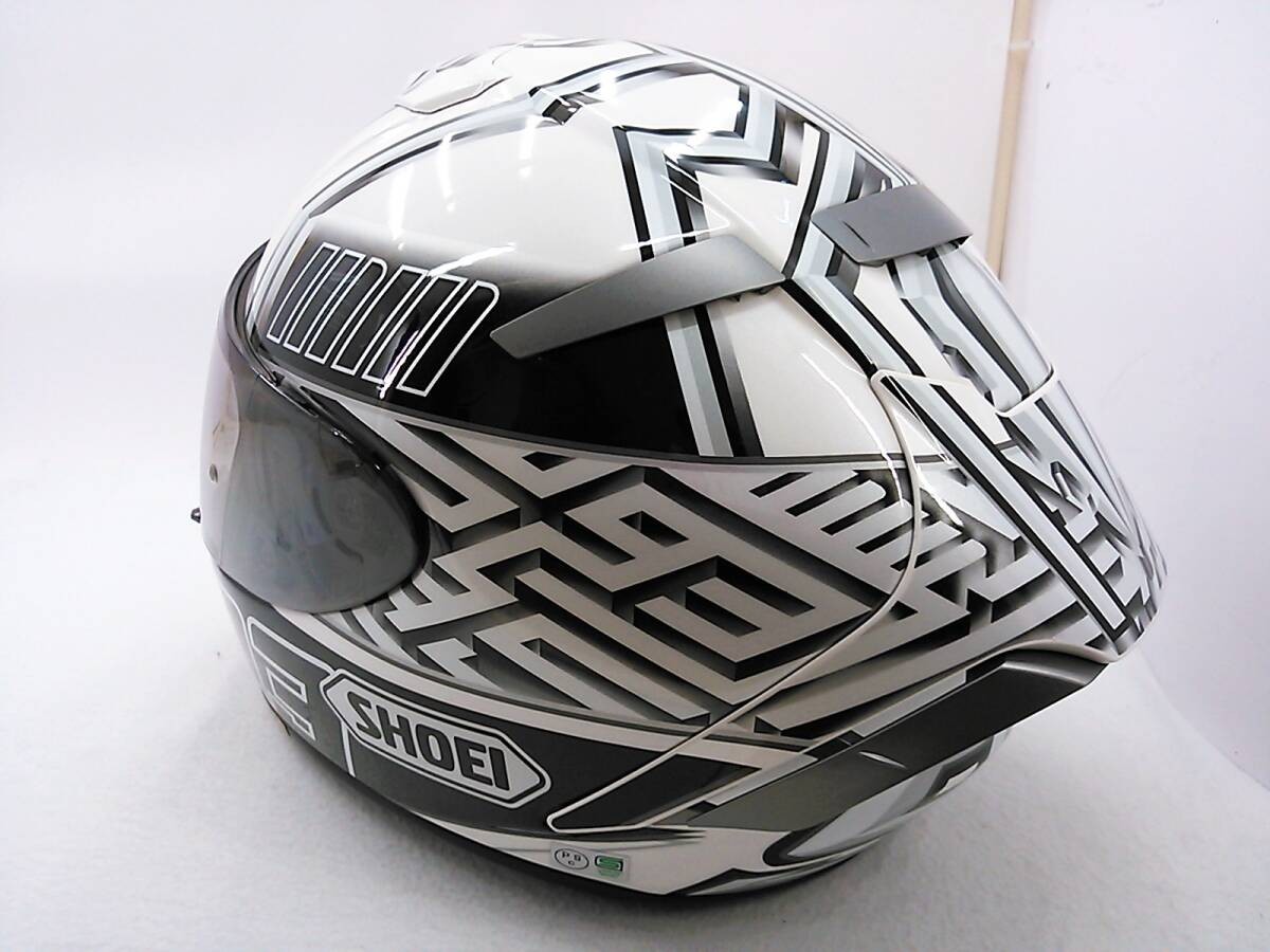 SHOEI Full Face Helmet X-Fourteen X-14 Marquez 4 White XL Size