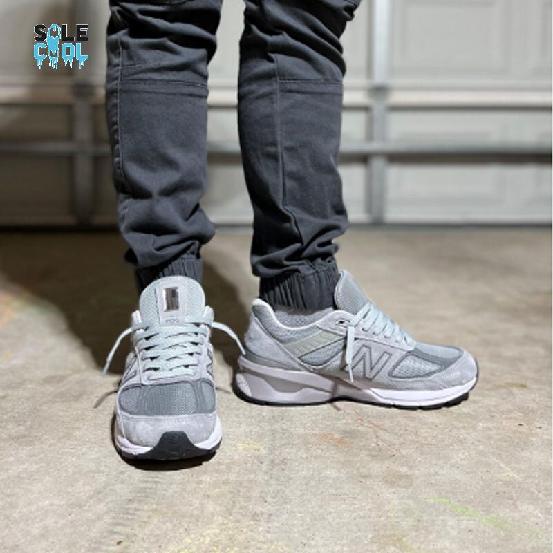 New Balance 990v5 width:D Made USA Men's Running Walking Gray