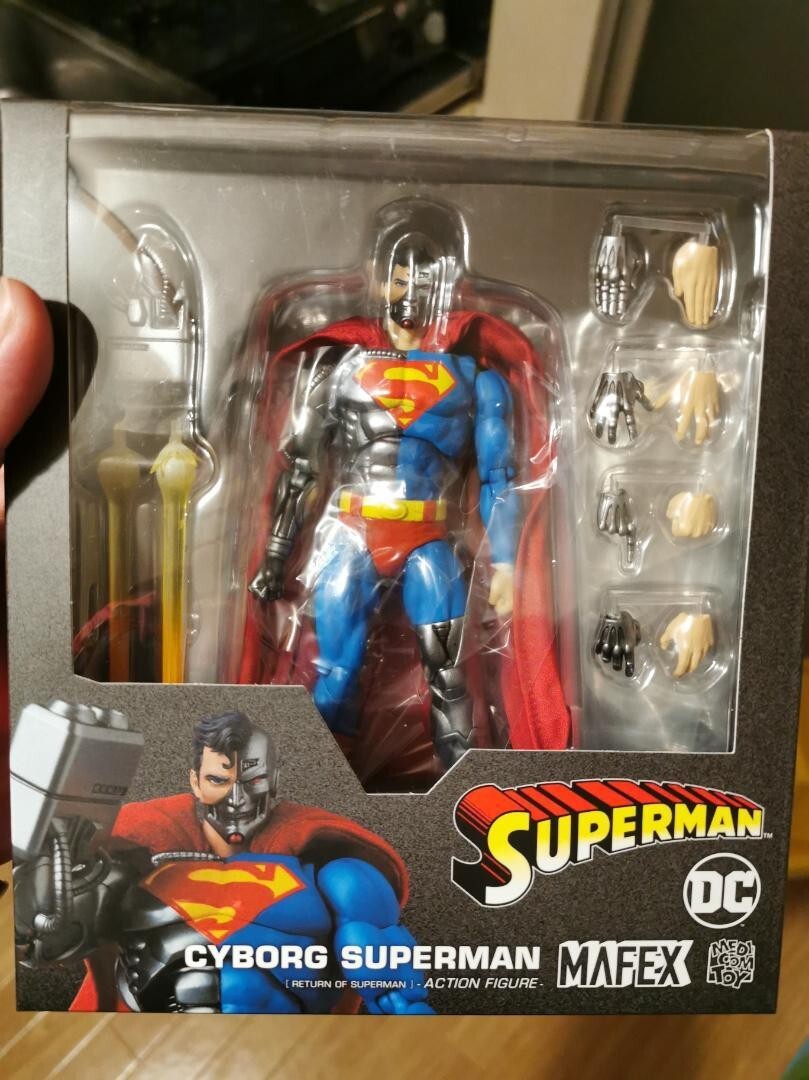 アメコミ MAFEX No.164 CYBORG SUPERMAN RETURN OF g 184e69ac-711a