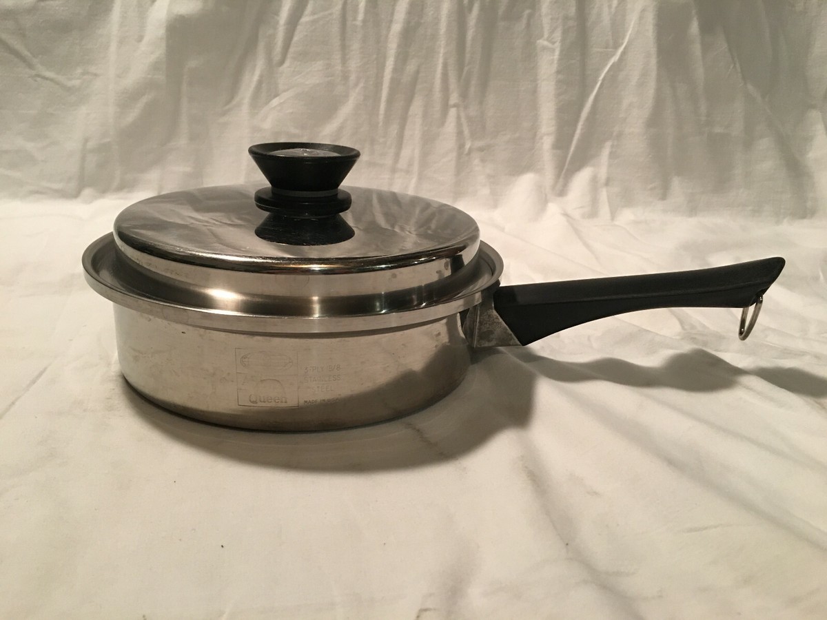 IH対応amway 18/8ステンレス 大フライパン 蓋付き アムウェイ