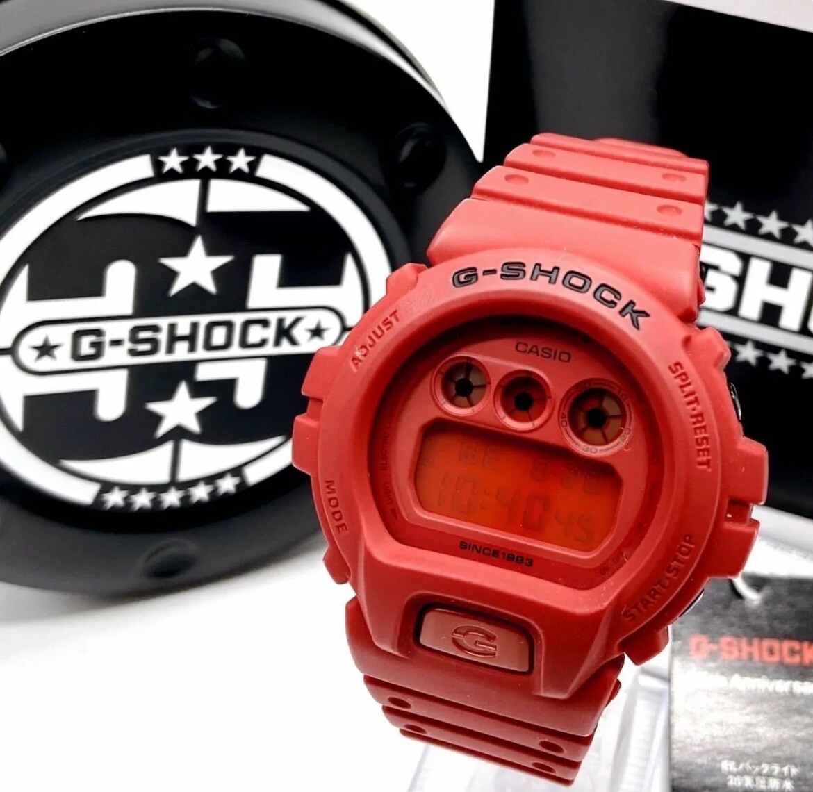 CASIO G-SHOCK DW-6935C-4CR 35TH ANNIVERSARY RED OUT SERIES FROM