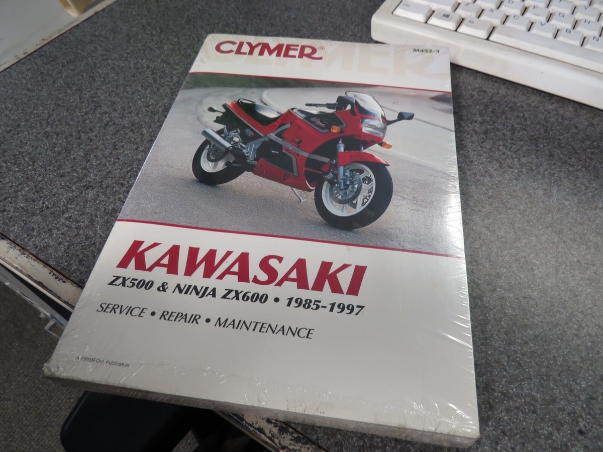 NOS Clymer Service Repair Maintenance Manual Kawasaki 1985-1997