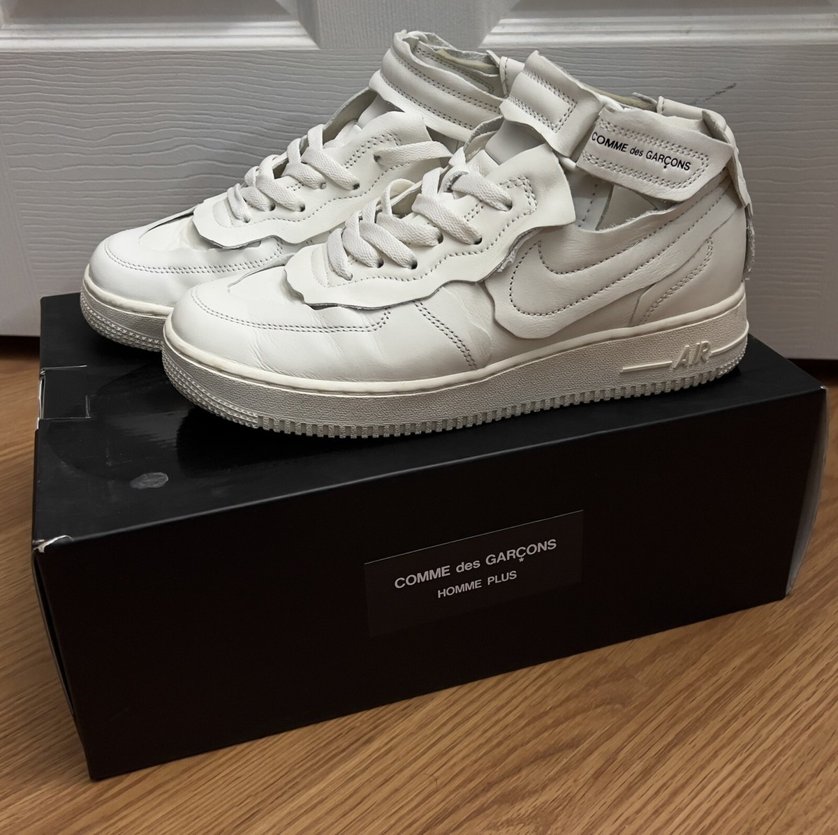 Nike Air Force 1 Mid x COMME des GARÇONS DC3601-100 Size 7M (8.5W