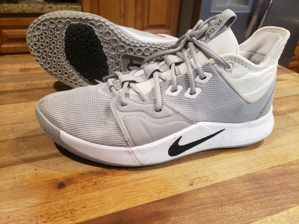 Nike PG 3 TB Paul George Basketball Shoes Wolf Gray/White-Black