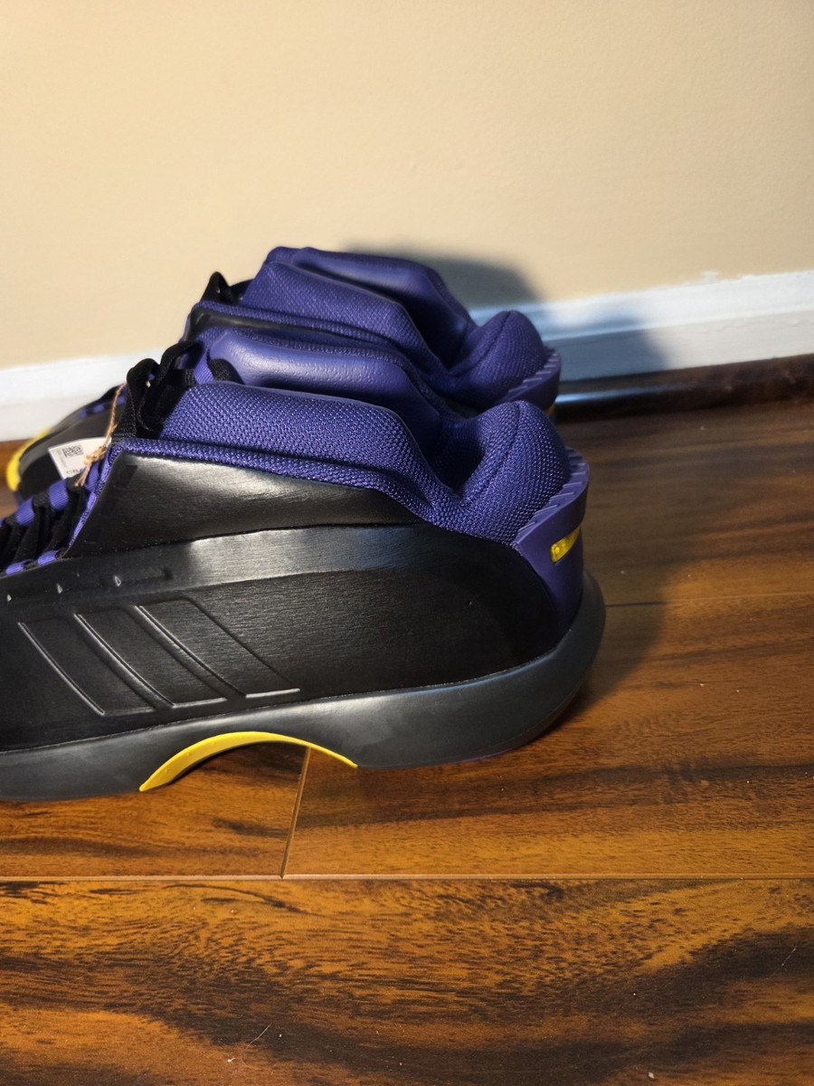 Adidas Crazy 1 Lakers Away Kobe Bryant FZ6208 black purple yellow