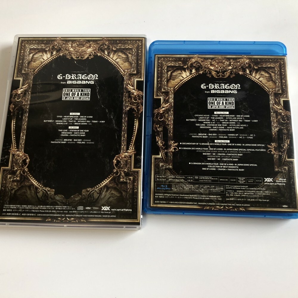 G-DRAGON 2013 WORLD TOUR ~ONE OF A KIND~ IN JAPAN DOME SPECIAL 2CD
