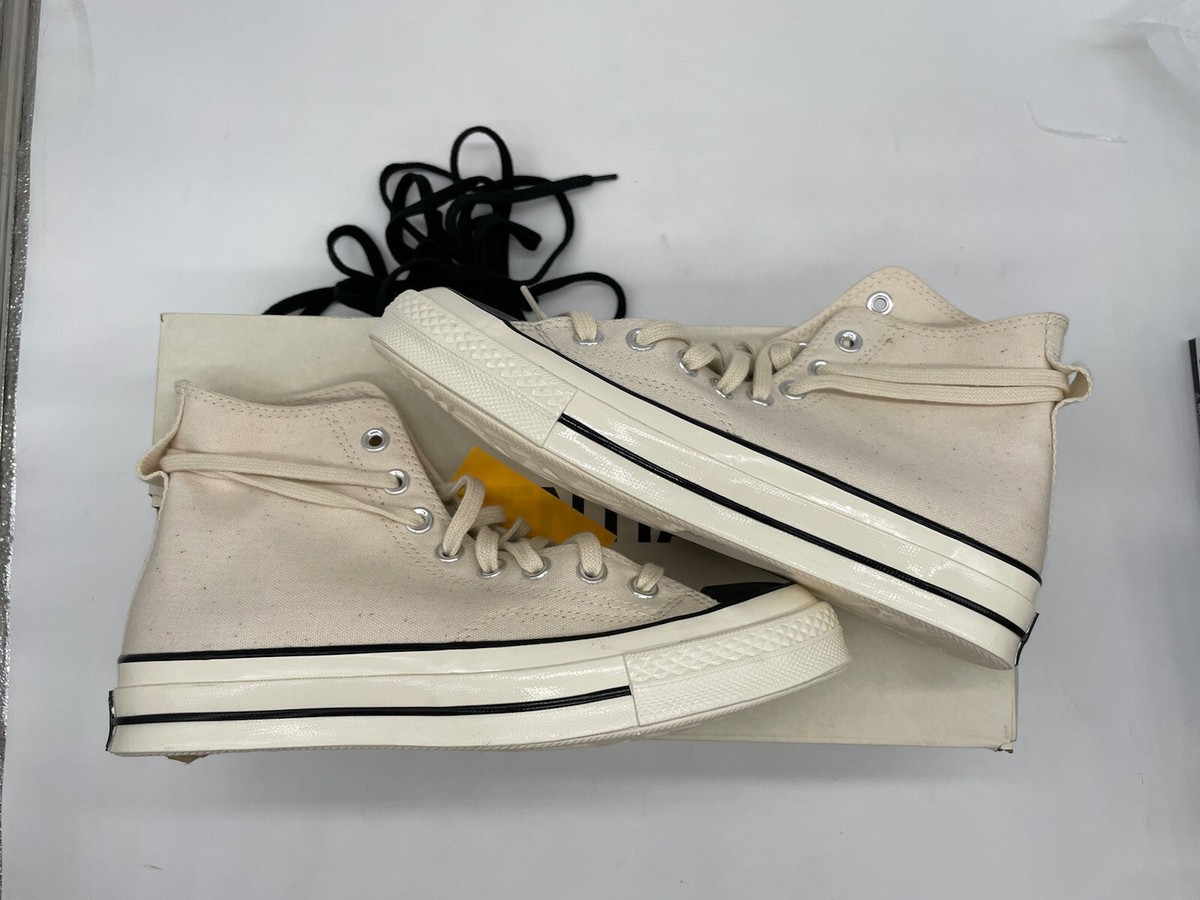 Fear Of God Essentials Converse Chuck 70 High Top Natural Ivory Sz