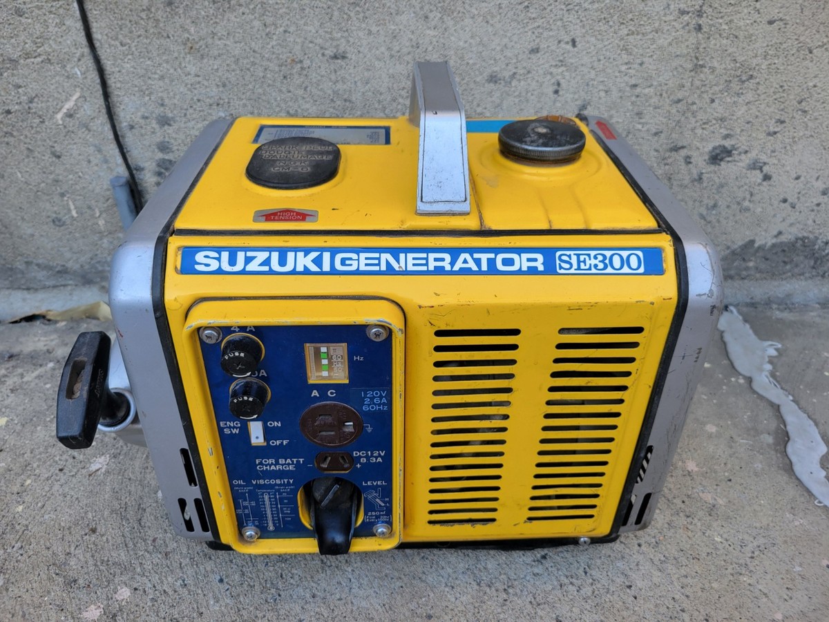 Vintage Rare Suzuki SE300 Generator | eBay