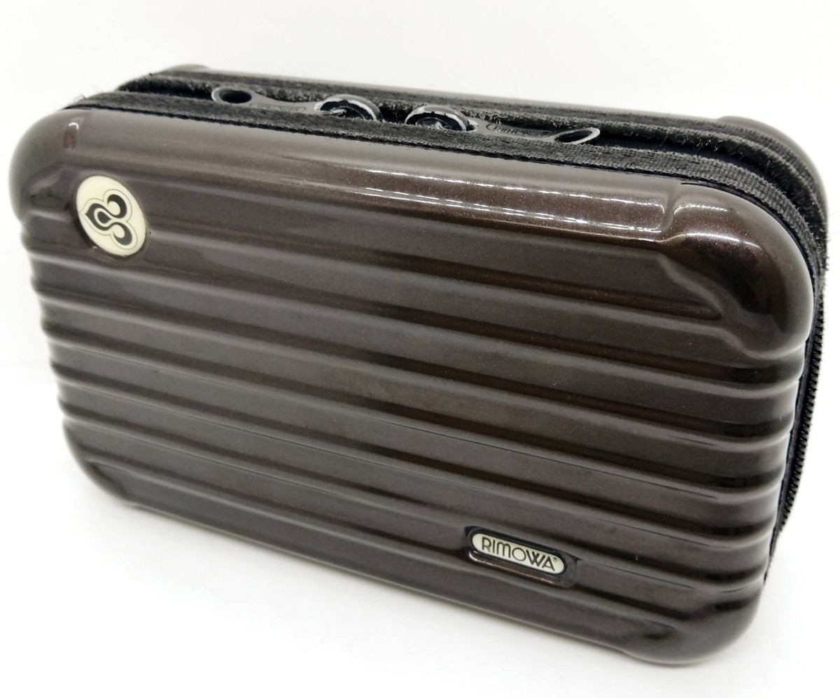 Rimowa Thai Airways First Class Travel Amenity Kit Hard Case Dark
