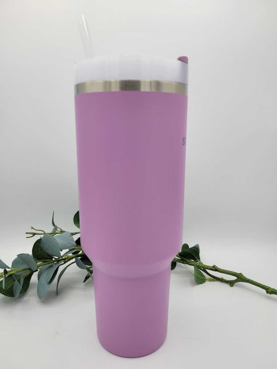 Stanley 40oz Lilac Tumbler Laser Engraved 
