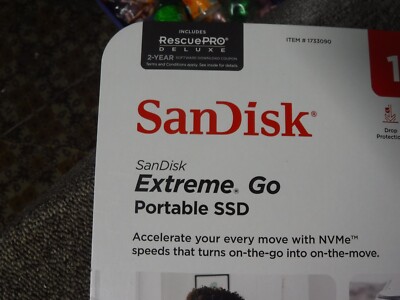 NEW* SanDisk 1TB Extreme Go SSD, SDSSDE50-1T00-AC | eBay
