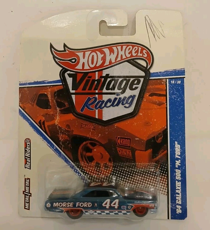 Hot Wheels Vintage Racing 64 Galaxie 500 M Ford | eBay