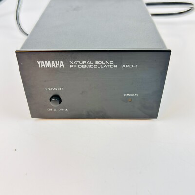 Yamaha APD-1 Natural Sound RF Demodulator for Laserdisc Player