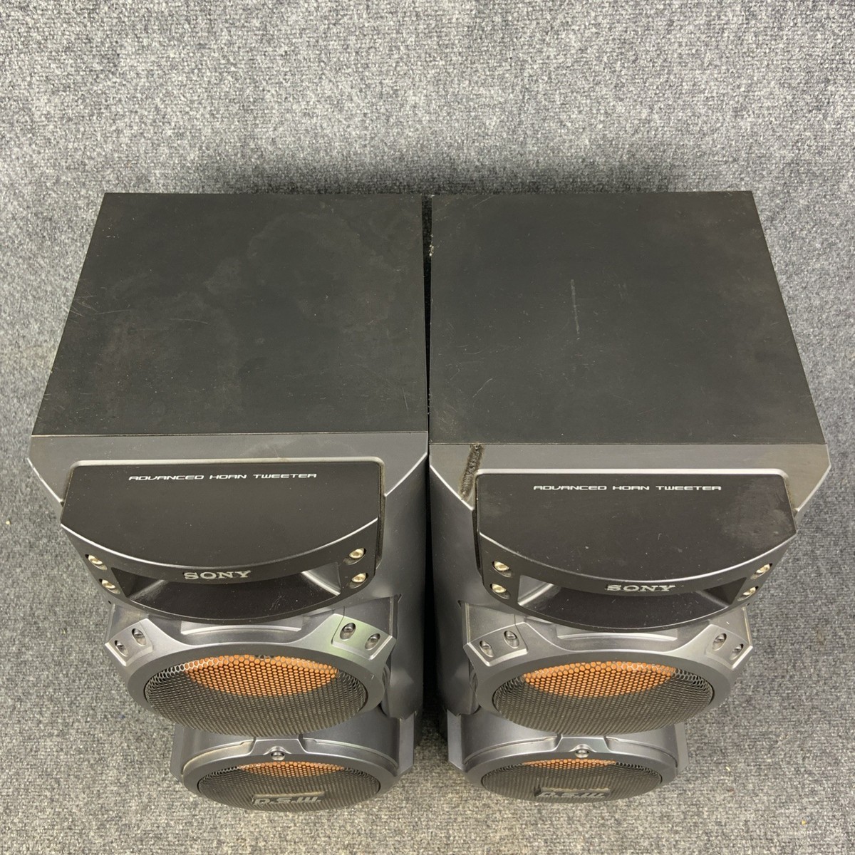 Sony SS-ZX66i LBT-ZX66i HCD-ZX66i Stereo System Pair of Speakers