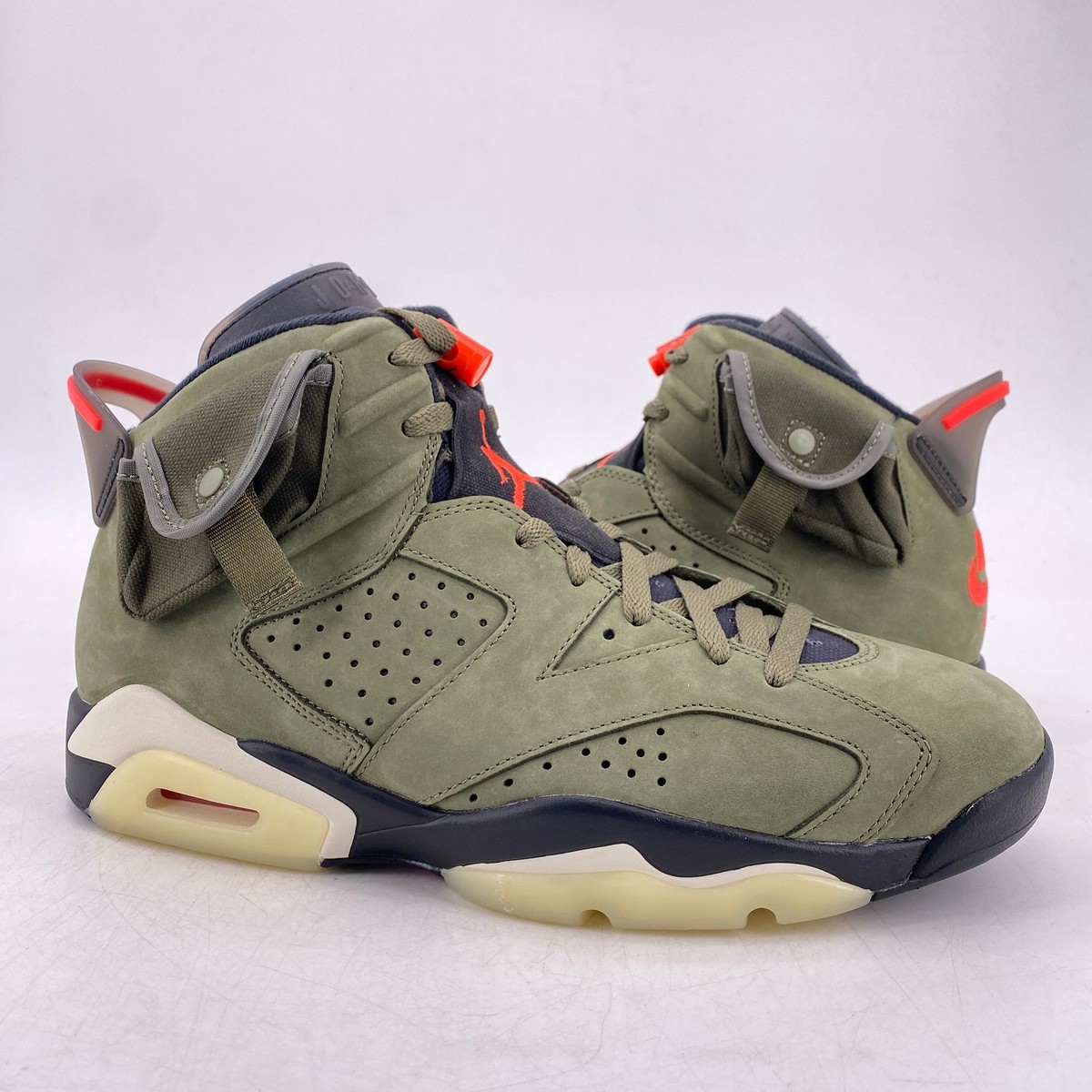 Size 10 - Jordan 6 Retro x Travis Scott Mid Olive for sale online
