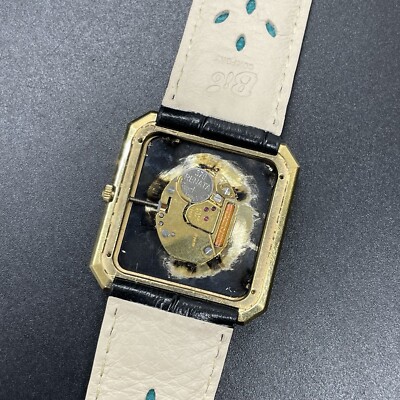 Vintage Raymond Weil Geneve Quartz 18k Gold Electroplated Watch