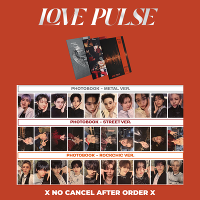 TREASURE 3RD MINI ALBUM LOVE PULSE ALBUM PHOTOCARD OFFICIAL POB